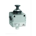 Camozzi Mc Series Lockable Isolation Valve, 1/2" NPT Port, 3-Way/2-Position, Lock-Out / Tag-Out MC202-V01TF